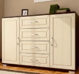 Комод № 5 Венге/ Клен светлый (матовый)