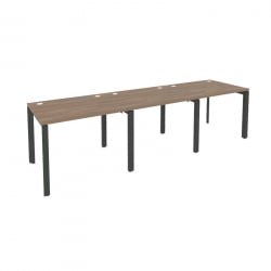 Рабочая станция на П-образном м/к ONIX O.MP-RS-3.1.8 Дуб Аризона/Антрацит