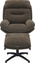 Кресло Everprof Kiwi Ткань Темно-коричневый
