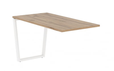 Брифинг-приставка EDIS EVB 1367 Дуб Денвер светлый Белый