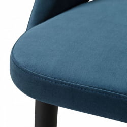 Кресло Бар. Lars Б Diag blue/черный