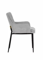 Кресло Саманта рогожка Светло-серый