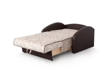 Бежевый диван Оливер Стандарт Роял бежево лиловый Домус шоколад