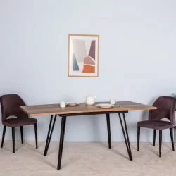 Стол раздвижной Диего 120-160 Галифакс Табак