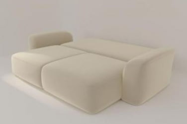 Диван велюр Сольхейм (Berhouse) Цвет фасада: Левис 08 велюр; Тип: Прямой; Материал фасада: Металл/Велюр