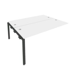 Проходной наборный элемент рабочей станции Metal System Б.ПРС-СП-2.5 Белый/Антрацит