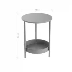 Прикроватный столик DSN-03777G Grey