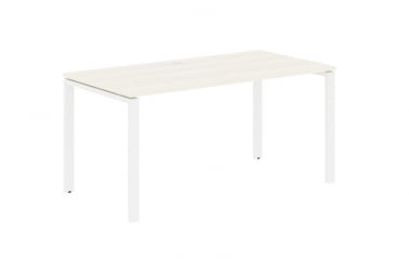 Стол письменный EDIS EUST 1580 Ясень Траун Белый