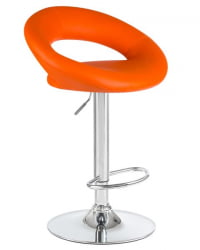 Стул барный DOBRIN MIRA (оранжевый) 2 шт
