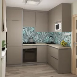 Глянцевый фартук (КОМПОЗИТ) KM 175