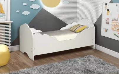 Кровать детская Малышка №5 700*1400 Вишня Оксфорд