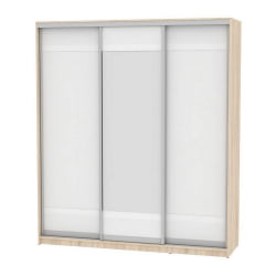 Шкаф-купе Б-230х200х60-2(ДСС-Белый-Д9Д10Д9) / B-230х200х60-2(ДСС-Белый-D9D10D9)