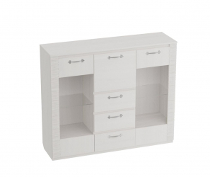 Комод с баром Элана Бодега белая