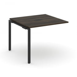 Проходной наборный элемент переговорного стола CONCEPT CN.NPRG-011 Дуб Мали Черный