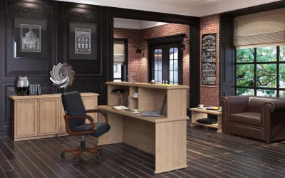 Стойка ресепшен RMS 090 Дуб девон