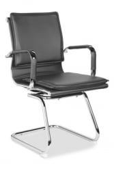 Кресло для посетителей CLG-617 LXH-C Grey