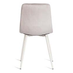 Стул CHILLY (mod. 7094-1) вельвет/металл, 44,5х52,5х86 см, pink (розовый) HLR39 / натуральный