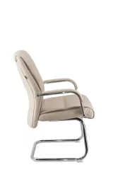 Кресло для посетителей Bond CF экокожа Бежевый