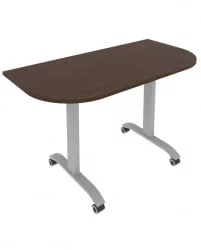 Стол радиусный складной мобильный MOBILE SYSTEM СМ-4.1 Венге Цаво