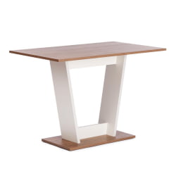 Обеденный стол TIBI L нераздвижной ЛДСП (18 мм), 68,6 х 110 х 75 см, Дуб Канзас/Пепел