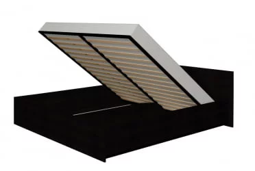 Двуспальная кровать с подъёмным механизмом Sherlock 41.2 Орех шоколадный (спальня)