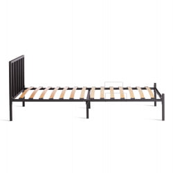 Детская кровать Bruno металл, 90*200 см, черный