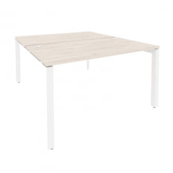 Рабочая станция на П-образном м/к ONIX O.MP-D.RS-2.3.8 Денвер Светлый/Белый