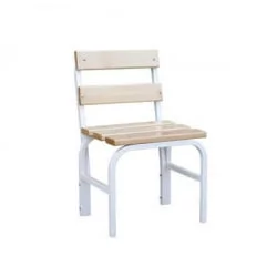 Металлический шкаф гардеробная со спинкой 500