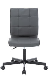 Кресло для персонала Everprof EP-300 Экокожа Серый