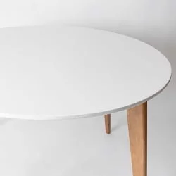 Стол обеденный Орион 100x100 Эмаль белая