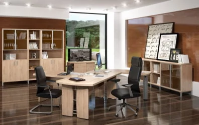 Кабинет руководителя БОРН набор 6 Венге магия