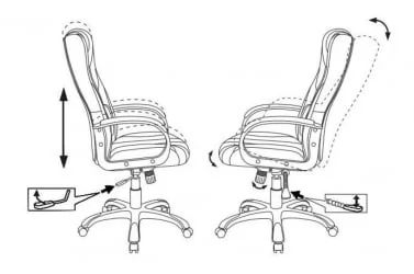 Кресло игровое Зомбие 9 Блуе / Zombie Blue