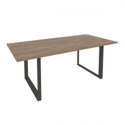 Стол переговорный на О-образном м/к ONIX O.MO-PRG-19 Дуб Аризона/Антрацит