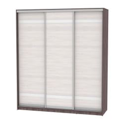 Шкаф-купе B-230х200х60-2(ЯАТ-ЯАС-D9D9D9)