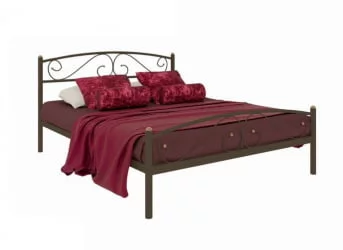 Кровать Вероника Plus 1600х2000 Коричневая