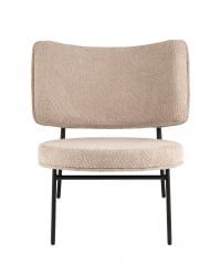 Кресло District Lounge букле Капучино