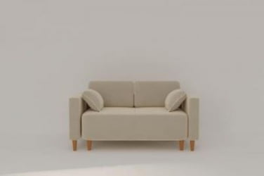 Офисный диван Ультра (Berhouse) Цвет фасада: Левис 09 велюр; Тип: Прямой; Материал фасада: Металл/Велюр