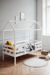 Кровать-домик RooRoom кд-22С Серый