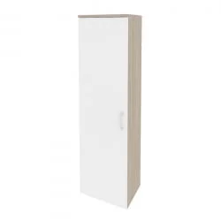 Гардероб узкий (левое исполнение) ONIX O.GB-1(L) Дуб Аттик/Белый