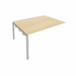 Проходной наборный элемент переговорного стола Metal System Б.ППРГ-4 Акация/Серый