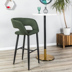 Кресло Бар. Hugs Б темно-зеленый/черный