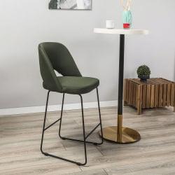 Кресло полубар Lars ПБ темно-зеленый/Линк