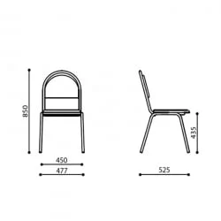 Офисный стул Retro Black Z11