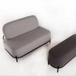 Пуф большой Gawaii (ПБ) Светл серый