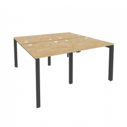 Рабочая станция на П-образном м/к ONIX O.MP-D.RS-4.0.8 Тиквуд Светлый/Антрацит