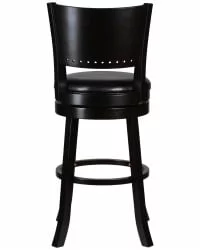 Вращающийся полубарный стул DOBRIN TONY COUNTER Капучино-черный