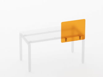 Экран (пластик) Deka 8.14.06 Оранжевый-2305 (без крепления)