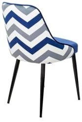 Стул для кухни Бюрократ KF-5 зигзаг DBLUE