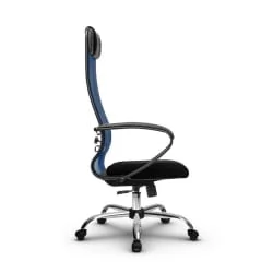 Офисное кресло МЕТТА Комплект 11, Основание 17833 Синий Black