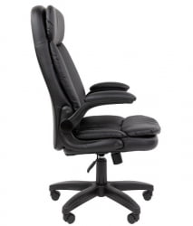 Кресло офисное CHAIRMAN 533 экокожа Черный